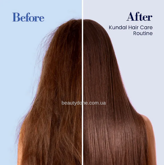 KUNDAL Honey & Macadamia Pure Natural Shampoo (Amber Vanilla) 500ml- přírodní vlasový šampón na suché a poškozené vlasy