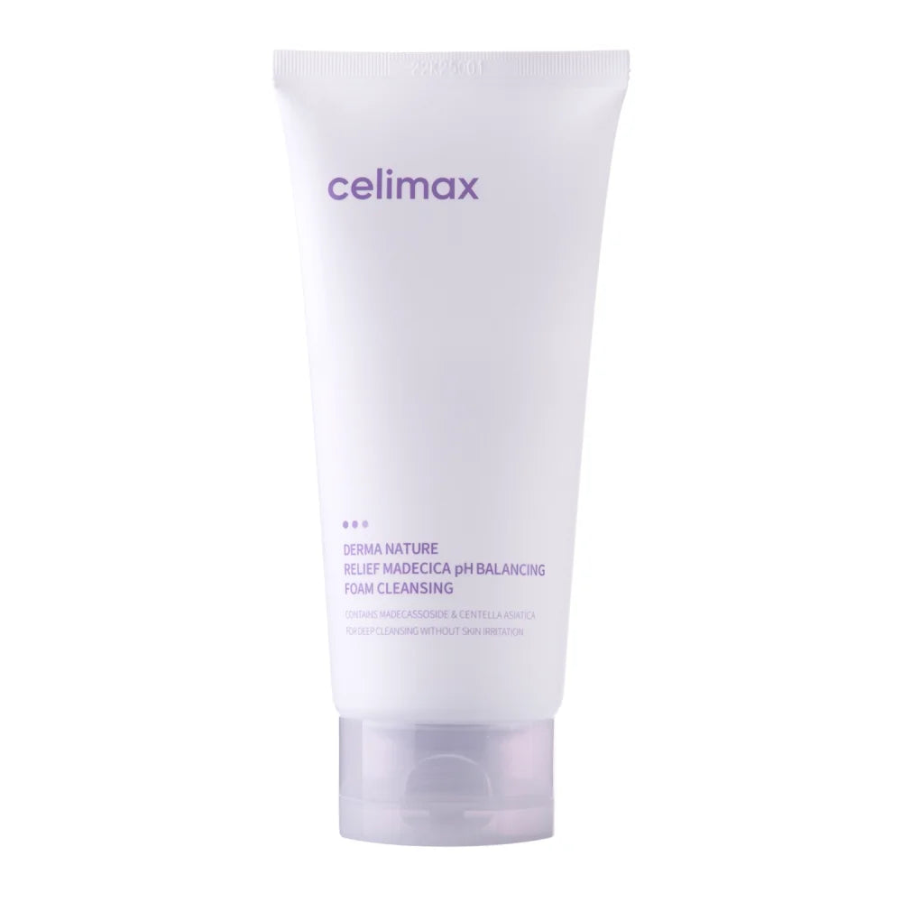 CELIMAX Derma Nature Relief Madecicca pH Balancing Foam Cleansing - Zklidňující mycí pěna na obličej