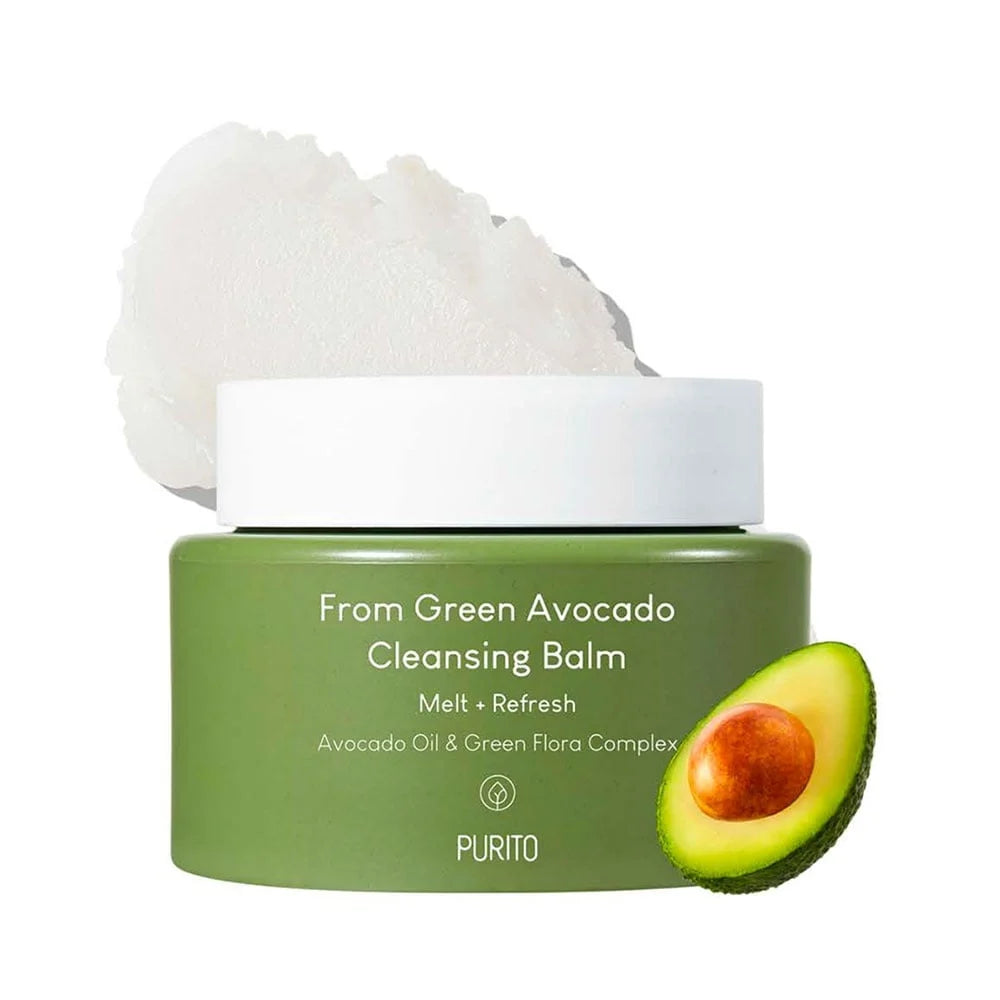 PURITO From Green Avocado Cleansing Balm - Výživný čistící pleťový balzám s avokádovým olejem 100ml