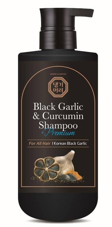 DAENG GI MEO RI Black Garlic & Curcumin Shampoo - vlasový šampón pro růst vlasů s černým česnekem a kurkuminem