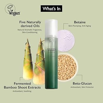 HARUHARU WONDER Black Bamboo Mist 150ml- Hydratační pleťová mlha s extraktem z černého bambusu