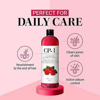 ESTHETIC HOUSE CP-1 Raspberry Treatment Hair 500ml- vlasový kondicionér s malinovým octem