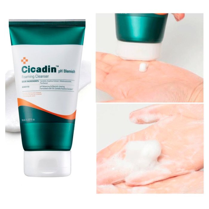 MISSHA CICADIN pH Blemish Foaming Cleanser - Čistící pěna s kyselým pH 150 ml