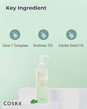 COSRX Pure Fit Cica Clear Cleansing Oil 200ml - Jemný čistící olej pro citlivou pleť