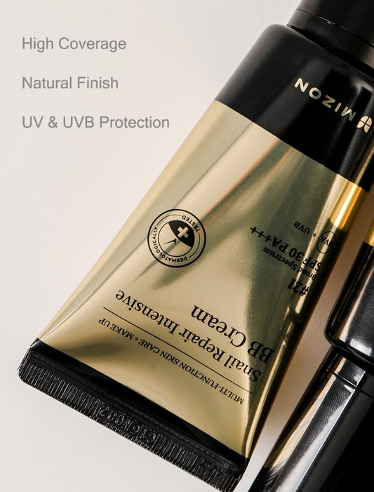 MIZON Snail Repair Intensive BB Cream SPF30 PA+++ 50ml - BB krém se šnečím extraktem