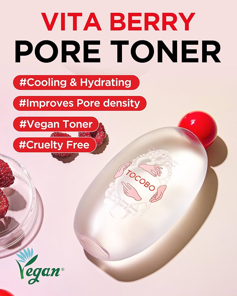 TOCOBO Vita Berry Pore Toner 150ml- Vitamínový toner se stahujícím účinkem