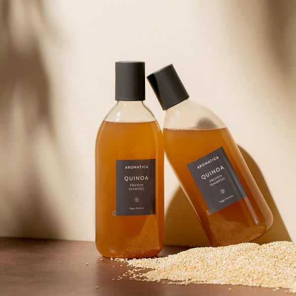 AROMATICA Quinoa Protein Shampoo 400ml- Proteinový šampon s quinoou