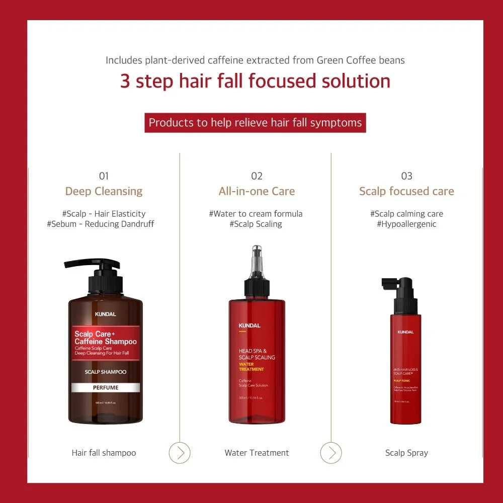 KUNDAL Head Spa & Scalp Care+ Scalp Tonic 100ml - vlasové tonikum proti vypadávání vlasů