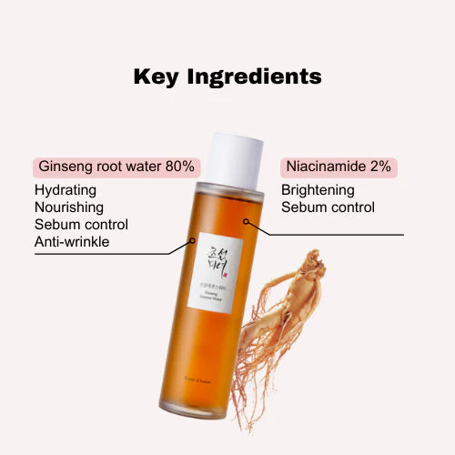 BEAUTY OF JOSEON Ginseng Essence Water 150ml - Revitalizační pleťová voda