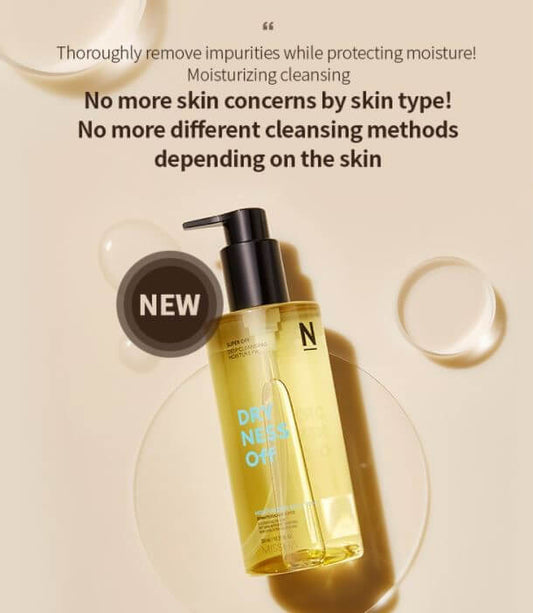 MISSHA Super Off Cleansing Oil (Dryness Off) – Čistící olej pro suchou pleť