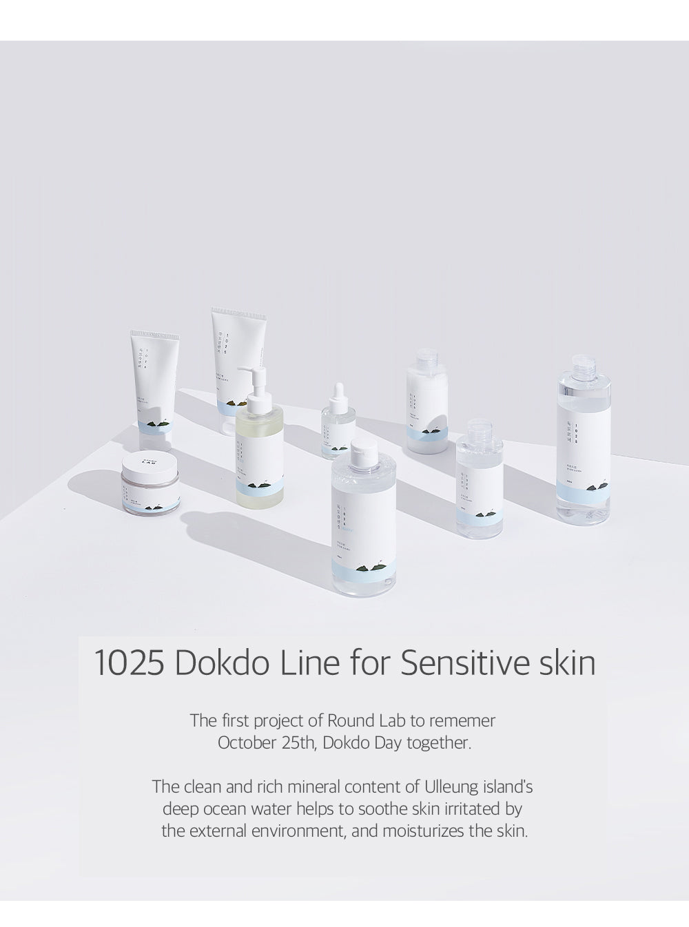 ROUND LAB 1025 Dokdo Cleansing Milk - Zklidňující čistící pleťové mléko