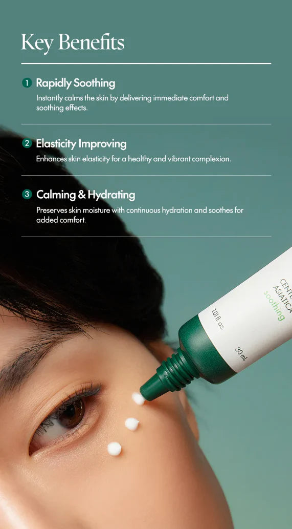 PURITO Wonder Releaf Centella Eye Cream Unscented 30ml - lehký oční krém proti otokům a tmavým kruhům
