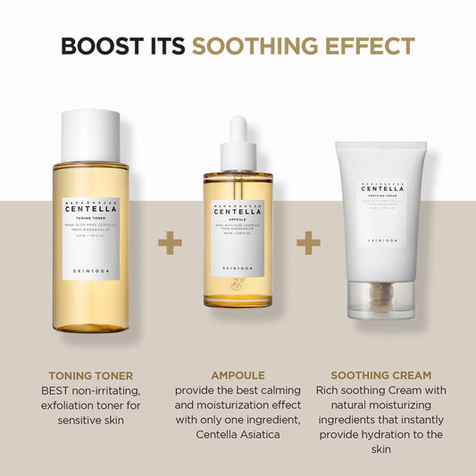 SKIN1004 Madagascar Centella Soothing Cream 75ml - Zklidňující gelový krém s pupečníkem asijským