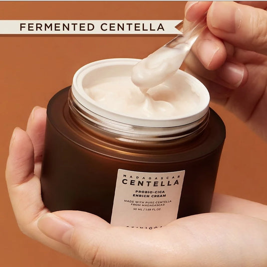 SKIN1004 Madagascar Centella Probio Cica Enrich Cream 50ml - Vyživující krém s probiotiky