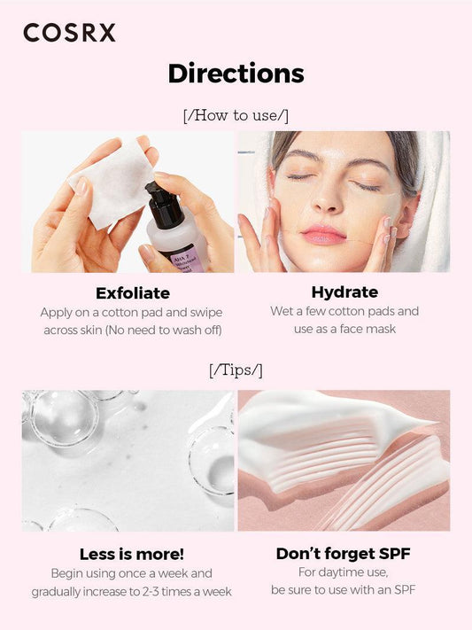 COSRX AHA 7 Whitehead Power Liquid 100ml - Jemný chemický peeling s AHA kyselinou