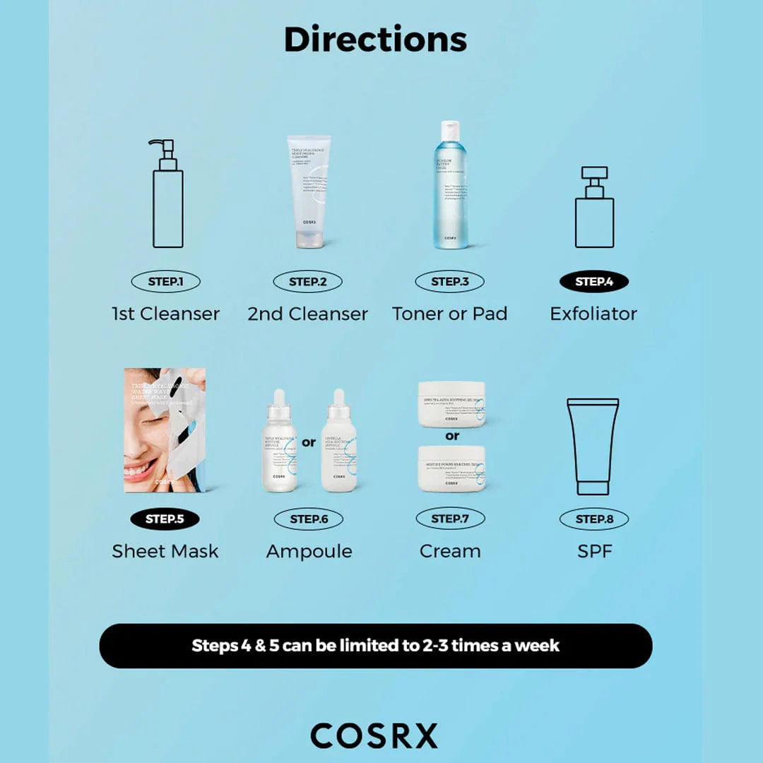 COSRX Hydrium Centella Aqua Soothing Ampoule 40ml - Zklidňující a hydratační sérum