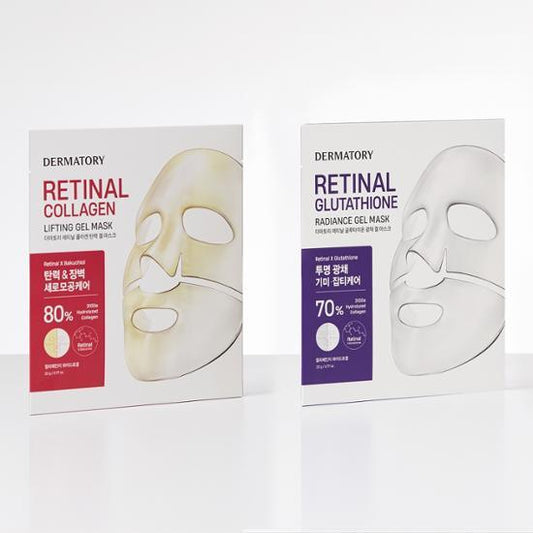 DERMATORY Retinal Collagen Lifting Gel Mask 22g - Zpevňující kolagenová maska s retinalem a kolagenem