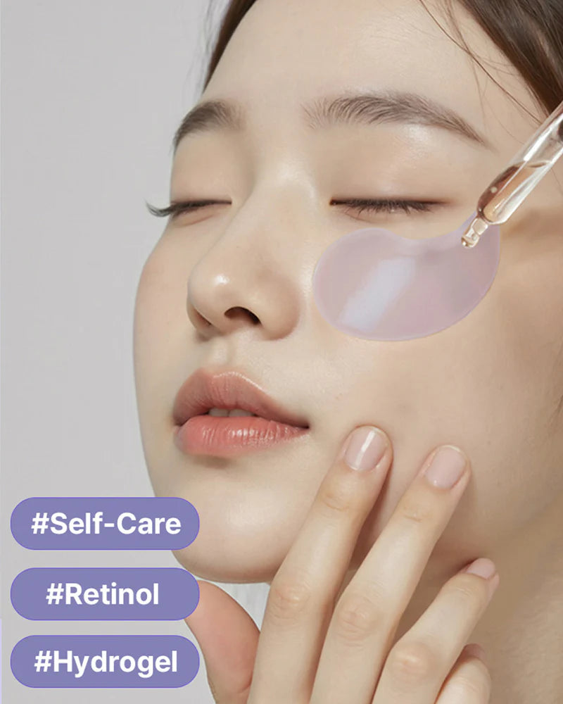 HEIMISH RX Retinol Bakuchiol Hydrogel Eye Patch 60ks - Hydrogelové polštářky pod oči s retinolem a bakuchiolem