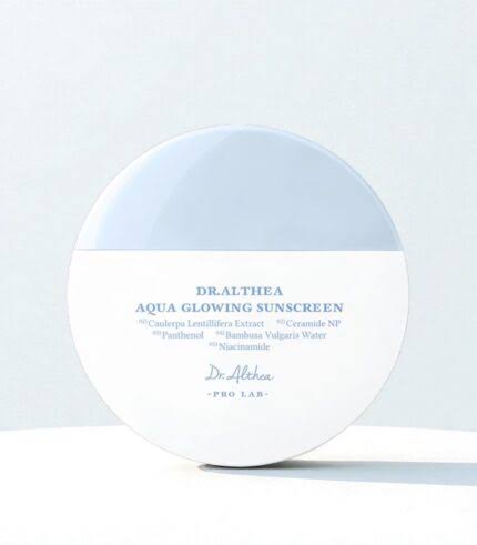 Dr. Althea Aqua Glowing Sunscreen SPF50+ PA++++ - Lehký hydratační krém s ochranným faktorem 45ml