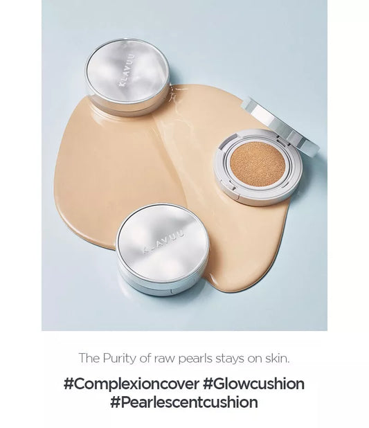 KLAVUU Urban Pearlsation High Covering Tension Cushion EX SPF50+ PA++++12g+12g (cushion + náhradní náplň)