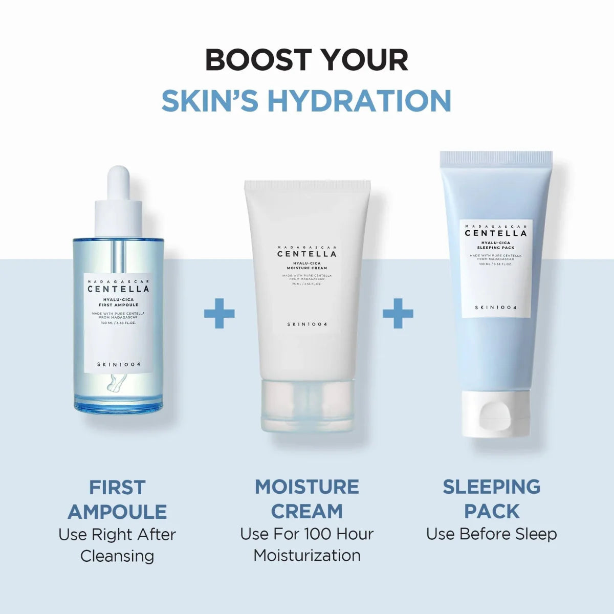 SKIN1004 Madagascar Centella Hyalu-Cica First Ampoule 50ml - Hloubkově hydratační ampule