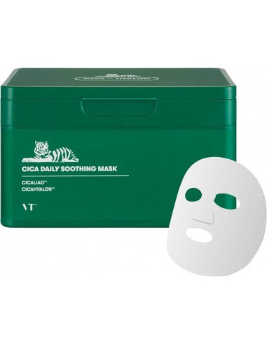 VT Cica Daily Soothing Mask 30ks - Jednorázové zklidňující pleťové masky