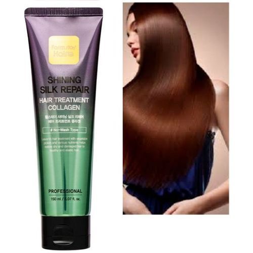 FARM STAY Shining Silk Repair Hair Treatment Collagen 150ml - kolagenová bezoplachová maska na vlasy