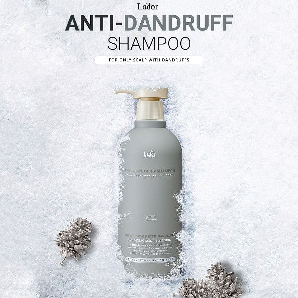 LADOR Anti-Dandruff Shampoo  530ml - vlasový šampón proti lupům