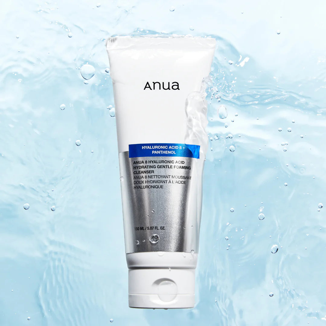 ANUA 8 Hyaluronic Acid Hydrating Gentle Foaming Cleanser 150ml- Čistící pěna s kyselinou hyaluronovou