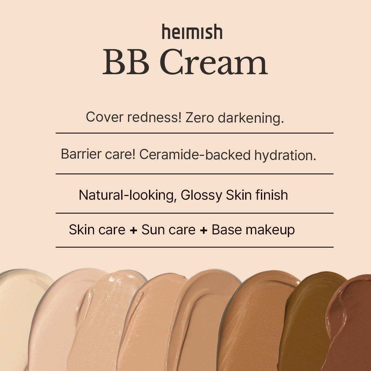 HEIMISH Moringa Ceramide BB Cream SPF30/PA++  58G  - Hydratační BB krém&nbsp;