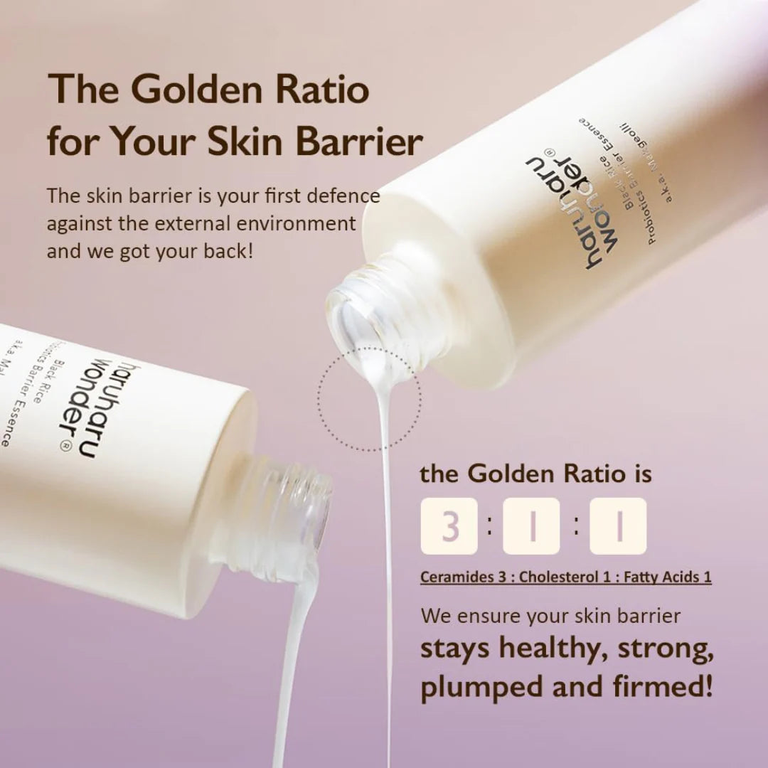 HARUHARU WONDER Black Rice Probiotics Barrier Essence  120ml - Esence s probiotiky a černou rýží