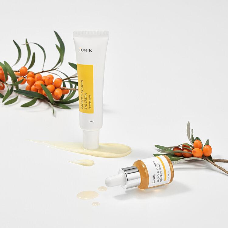 iUNIK Propolis Vitamin Eye Cream 30ml - Oční krém s propolisem a vitamíny
