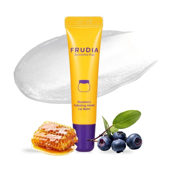 FRUDIA Blueberry Hydrating Honey Lip Balm Tube – Hydratační balzám na rty s borůvkami a medem