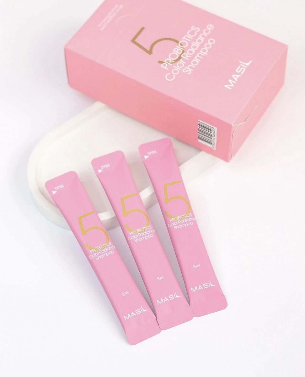 MASIL 5 Probiotics Color Radiance Shampoo - ochranný vlasový šampón s probiotiky