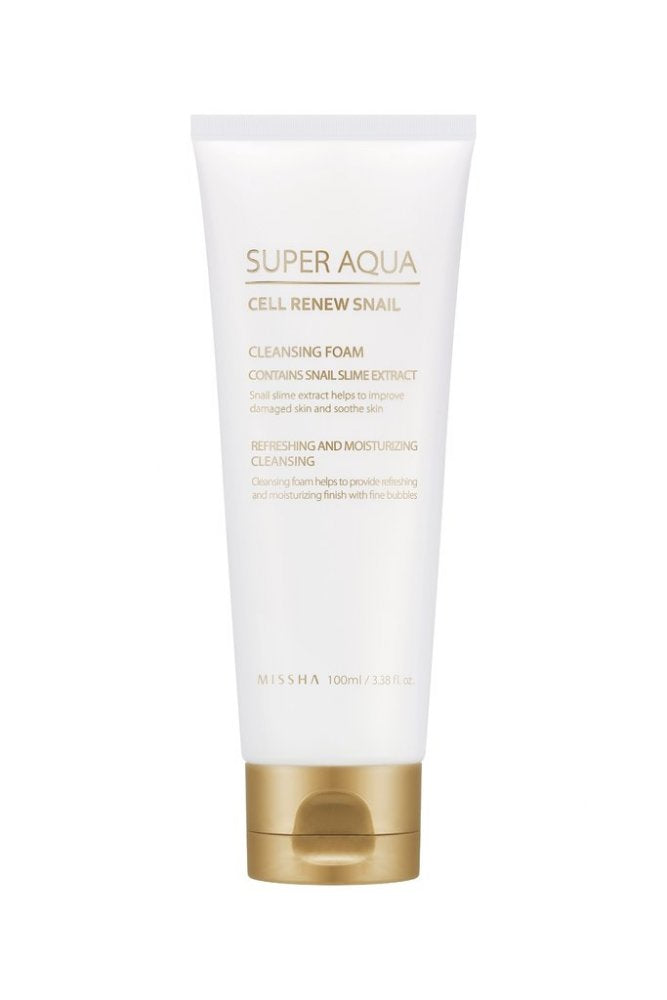 Missha Cell Renew SNAIL Cleansing Foam - Hydratační čistící pěna se šnečím extraktem