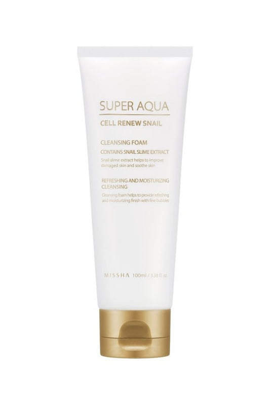 Missha Cell Renew SNAIL Cleansing Foam - Hydratační čistící pěna se šnečím extraktem