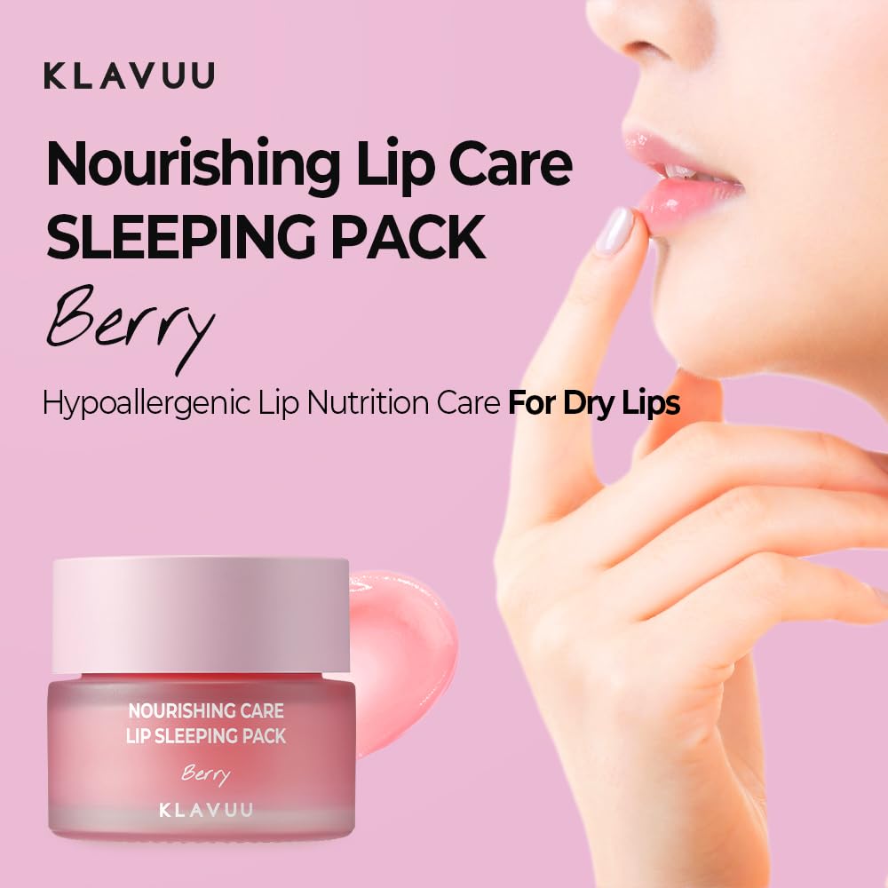 Klavuu Nourishing Care Lip  Sleeping Pack Berry 20g