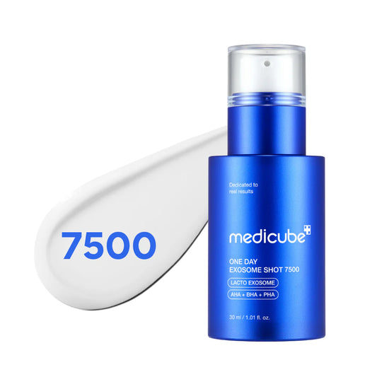 MEDICUBE One Day Exosome Shot Pore Ampoule 7500,     30ml   Revitalizační sérum s mikrojehličkami