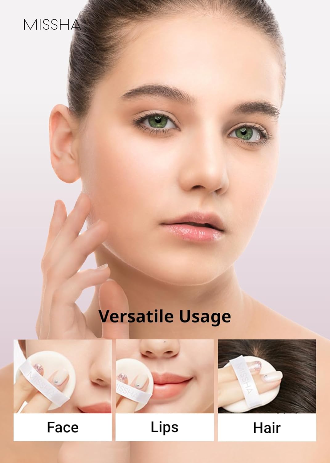 MISSHA Airy Pot Pressed Powder 5g- Voděodolný kompaktní pudr