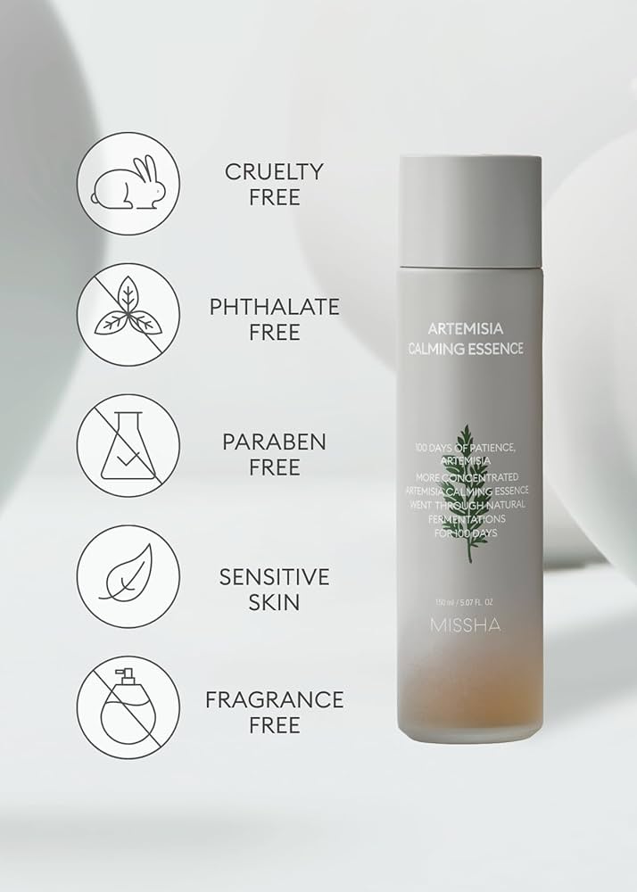 MISSHA Artemisia Calming Essence  150ml - Intenzivní zklidňující esence s pelyňkem