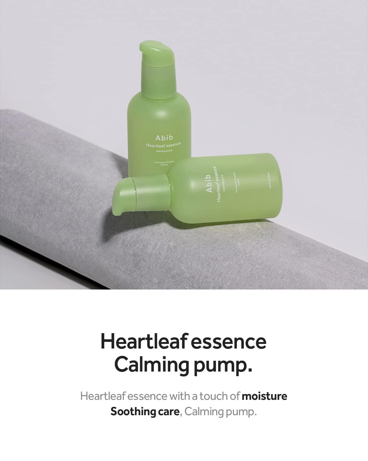 ABIB Heartleaf Essence Calming Pump 50ml- Zklidňující pleťová esence