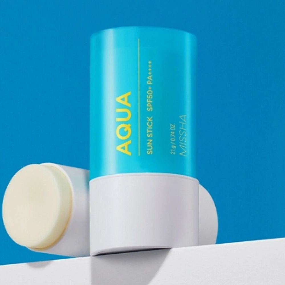 MISSHA All Around Safe Block Aqua Sun Stick SPF50+/PA++++  21g   Tuhý opalovací krém v tyčince s kyselinou hyaluronovou