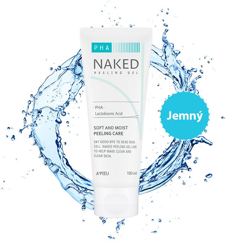 A'PIEU Naked Peeling Gel (PHA) - pleťový peelingový gel, 100ml