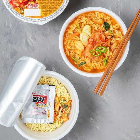 NONGSHIM BIG BOWL pálivé nudle kimchi 100g