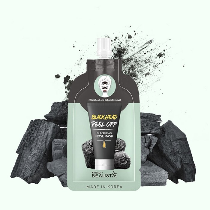 BEAUSTA Blackhead Nose Mask - čistící maska na nos, 15ml