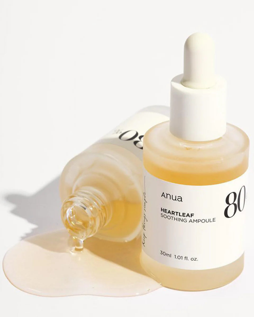 ANUA Heartleaf 80% Moisture Soothing Ampoule 30ML -Zklidňující ampule s 80% extraktem z toulně srdčité