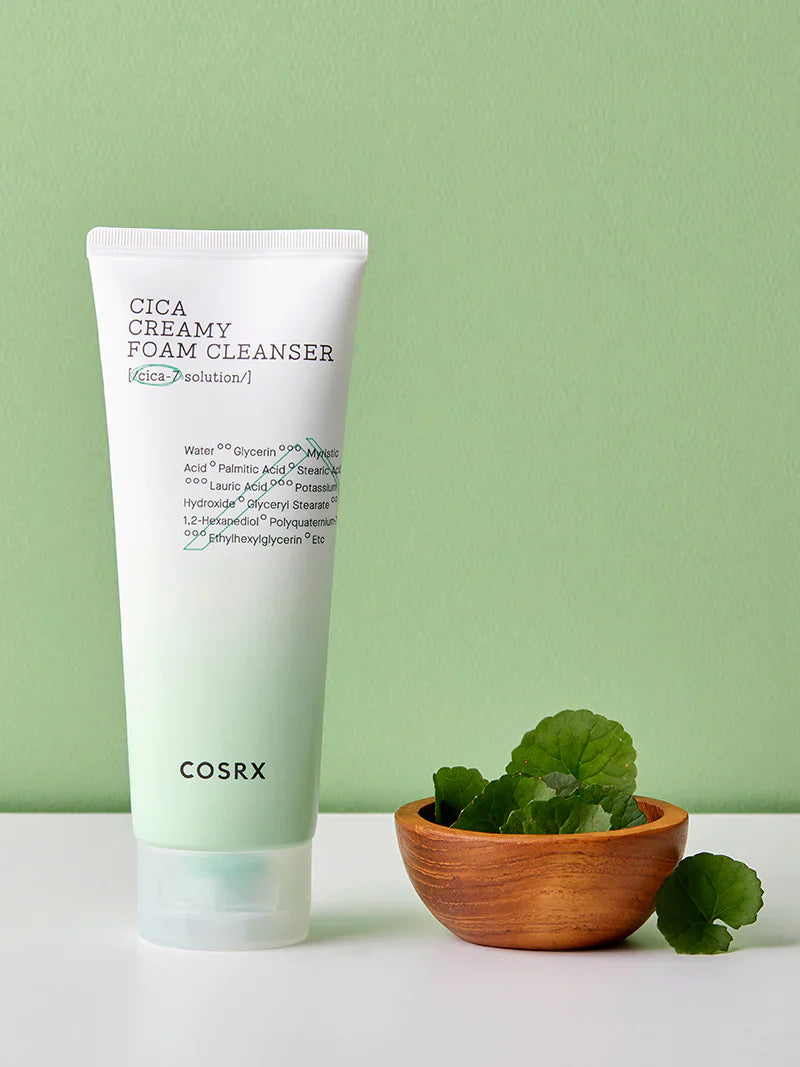 COSRX Pure Fit Cica Creamy Foam Cleanser 150ml- Jemná čistící pěna pro problematickou pleť