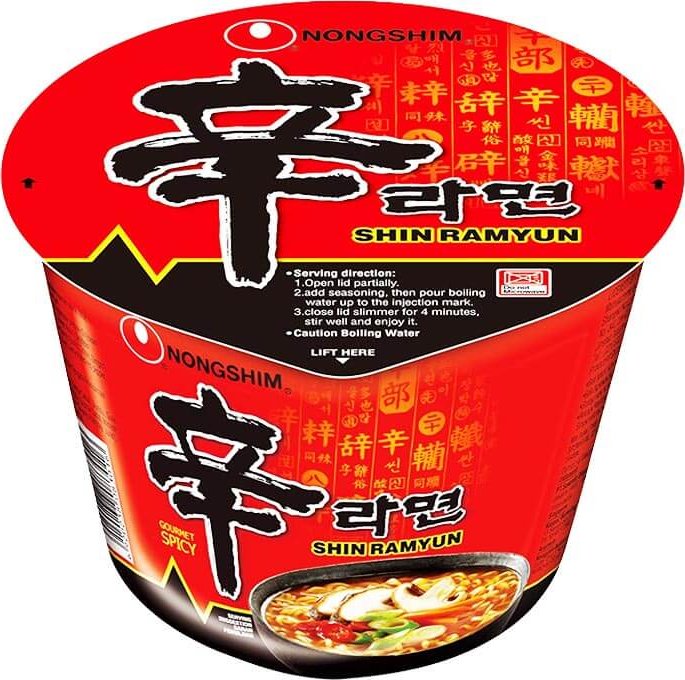 Polévka Big Shin Nongshim 114 g