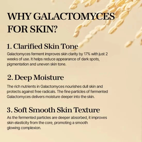 MIXSOON Galactomyces Ferment Essence 100ml - Rozjasňující a zklidňující esence