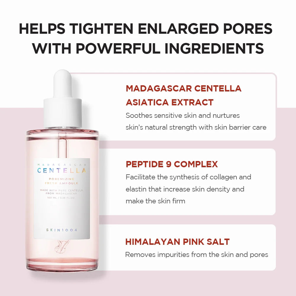 SKIN1004 Madagascar Centella Poremizing Fresh Ampoule  30ML- Sérum minimalizující rozšířené póry